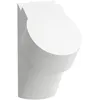 Image de Laufen Val urinoir à aspiration, avec trous pour montage du couvercle, sans rebord, 305x365x560mm, H840281, Coloris: Blanc