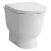 Image de Laufen The New Classic WC au sol, rinçage profond, sans rebord, H8238514000001, Couleur: blanc