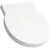 Image de Laufen Val Couvercle durinoir, avec dispositif dabaissement automatique, compatible avec H840281, H894282, Coloris: blanc