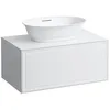 Image de LAUFEN The New Classic Sideboard, 1 tiroir, 775x455x345mm, pour bac de Lavage H812852/3, H4060110856311, Couleur: Blanc Brillant