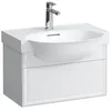 Image de LAUFEN The New Classic Armoire sous lavabo, 1 tiroir, 575x315x345mm, H4060310856311, Couleur: Blanc Brillant