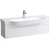 Image de LAUFEN The New Classic Armoire sous lavabo, 1 tiroir, 1175x315x345mm, H4060510856311, Couleur: Blanc Brillant
