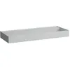 Image de Laufen Kartell lavabo, encastré, tablette à gauche, sans trou pour robinet, sans trop-plein, 1200x460mm, H8133337591121, Couleur: Gris mat