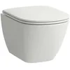 Image de Laufen Lua WC suspendu Advanced compact, 490x360x345mm, H8200830000001, Couleur: blanc