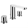 Image de Laufen The New Classic Mitigeur de lavabo 3 trous, sans vidage, saillie 130mm, HF900512100000