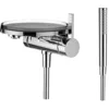 Image de Laufen Kartell Mitigeur monocommande de baignoire encastré pour Simibox 1-Point, montage mural, chromé, H3213390041411