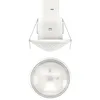 Image de Theben 2080560 theRonda S360-100 DE WH I Détecteur de présence Passif à Infrarouge pour Montage au Plafond I Zone de détection Circulaire 360°, Ø 8 m, (50 m²) I Lumière 1 Canal I PIR