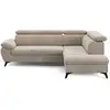 Image de Canapé d'angle beige convertible 4 pl ANNA