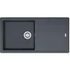 Image de Franke - Évier de cuisine - Evier TITAN FRADURA TTD611-97 Graphite (sous meuble 60cm) 970x500x190mm