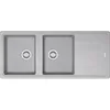 Image de Franke - Évier de cuisine - Evier TITAN FRADURA TTD621 Platinum (sous meuble 80cm) 1160x500x190mm