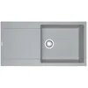 Image de Evier À Encastrer 50cm Manuel Platinum Avec Siphon - 351861