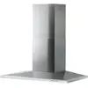 Image de Hotte decorative murale Roblin Lotus 900 inox sans moteur - 6018333 - Hotte aspirante Box Inox - Largeur 90 cm - - Recyclage (filtre à charbon en option) - Evacuation - Classe énergétique 0