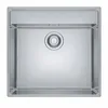 Image de Evier À Encastrer 60cm Avec Siphon Inox - 471619SBVL
