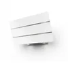 Image de Hotte décorative murale inclinée ROBLIN CAMELIA 800 VERRE BLANC