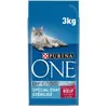 Image de Croquettes pour chat Stérilisé au boeuf Purina One 3 kg