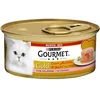 Image de Gourmet Gold Coeur Souple Nourriture Humide pour Chats avec Saumon, 85 GR