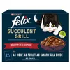 Image de Felix Grill pour Chat Adulte Succulent Grill, Sélection Campagne sachets 12x80g