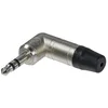 Image de Neutrik NTP3RC Prise jack audio, raccordement par soudure, dispositif anti-traction, 3 broches, 3,5 mm Noir/chromé