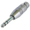 Image de Neutrik Na3Fp   Adaptateur pour câble (1/4" (0,64 cm), XLR, mâle/femelle, argenté, en laiton, polyamide, zinc d'acier, -20   65 °C)