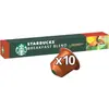 Image de Capsules NESTLE STARBUCKS by NESPRESSO Breakfast x10