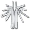 Image de VICTORINOX Couteau Suisse Swiss Tool Spirit MX, 24 Fonctions, Outil Multifonction, y c. Pince, Tournevis, Ouvre-Boîtes, Étui-Ceinture Nylon, Argent