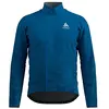 Image de Odlo Zeroweight Ceramiwarm Veste pour homme Couche intermédiaire S Bleu Directoire - Imprimé intégral.