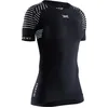 Image de X-BIONIC Invent 4.0 Chemise légère à col Rond pour Homme - Vêtements de Sport optimaux pour la Course à Pied, Le Cyclisme et Le Trekking, Haute Technologie pour Un Confort accru - Noir/Blanc, XS