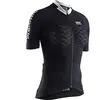 Image de X-Bionic The Trick 4.0 Bike Zip Shirt Short Sleeve Women Shirt Femme Opal Black/Arctic White FR : S (Taille Fabricant : S)