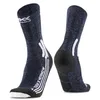 Image de X-Socks Trek X Merino Women Chaussette Femme, Midnight Blue/Arctic White, FR : XL (Taille Fabricant : 41-42)