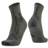 Image de X-SOCKS Hike Discover chaussettes - Respirabilité ultime, protection contre les ampoules, résistance aux odeurs, confort accru et durabilité - Sage foncé/Noir, 35-38