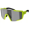 Image de Scott Unisex Sonnenbrille Shield Compact, Gelb Matt - Grau, 289234