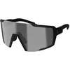 Image de Scott Unisex Sonnenbrille Shield Compact, Schwarz Matt - Grau, 289235