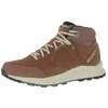 Image de Dolomite Carezza Leather Mid WP Chaussures de loisirs imperméables et tendance pour homme avec dessus en daim | Chaussures d'hiver | Chaussures d'extérieur | Baskets, marron sépia, 43 1/3 EU