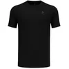 Image de Odlo Hommes Merino 160 Baselayer Crew Tee Vêtements De Course Maillot De Course Black - Noir XXL