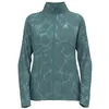 Image de Odlo Femmes Zeroweight Print Jacket Vêtements De Course Veste Running Arctic - Bleu Gris M