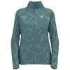 Image de Odlo Zeroweight Print Veste Running Femmes Bleu Gris - Arctic XL