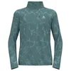 Image de Odlo Hommes Zeroweight Print Jacket Vêtements De Course Veste Running Arctic - Bleu Gris XXL