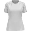 Image de Odlo Essential Print Crew Neck Maillot de Course Femmes Blanc - White L