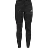 Image de Odlo Femmes Zeroweight Print Tight Vêtements De Course Collant De Course Black - Noir XL