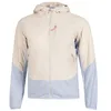 Image de Odlo Femmes Ascent Hybrid Jacket Insulated Vêtements De Course Veste Running Silver Cloud - Blue Heron - Beige L