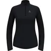 Image de Odlo Zeroweight Warm Mid Layer 1/2 Zip Maillot de Course Femmes Noir - Black L
