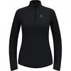 Image de Odlo Zeroweight Warm Mid Layer 1/2 Zip Maillot de Course Femmes Noir - Black S
