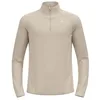 Image de Odlo Zeroweight Warm Mid Layer 1/2 Zip Maillot de Course Hommes Argent - Silver Cloud XXL