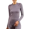 Image de Odlo Performance Warm_196191 T-Shirt, Gray Ridge, XL Fille