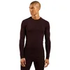 Image de Odlo Performance Warm_196192 T-Shirt, Marron, L Hommes