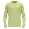 Image de Odlo X-Alp PW 115 Haut Manches Longues Hommes Jaune Lemon - Shadow Lime Melange XL