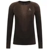 Image de Odlo Hommes Performance Warm Blackcomb Crew Neck Longsleeve Vêtements De Course Maillot De Corps Fudge - Marron M