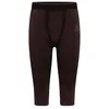 Image de Odlo Performance Warm Blackcomb 3/4 Collant de Course Hommes Marron - Fudge S