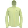 Image de Odlo Hommes Zeroweight Waterproof Jacket Vêtements De Course Veste Running Shadow Lime - Jaune Lemon L