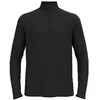 Image de Odlo Essential 1/2 Zip Maillot de Course Hommes Noir - Black - Black L